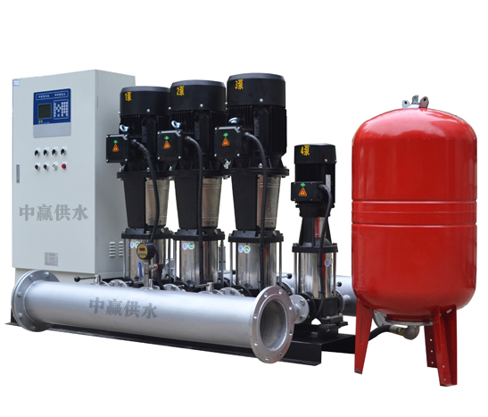 變頻恒壓供水系統(tǒng)主要由PLC、變頻器、觸摸屏、壓力變送器、動力及控制線路以及泵組組成