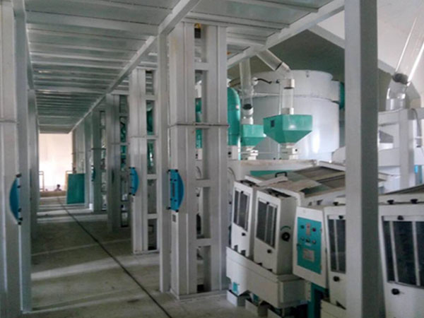 东北米厂日产200吨免费看片18禁设备客户生产现场（图）